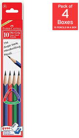 Faber Castell Ole Grip Pencils with Eraser and Sharpener