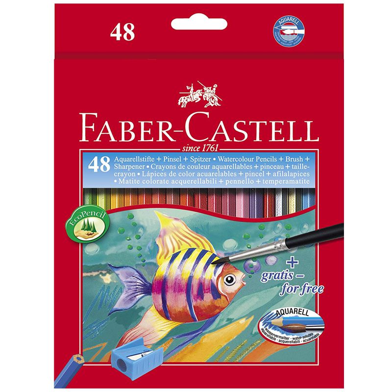 Faber Castell Water Color Pencils Pack of 12