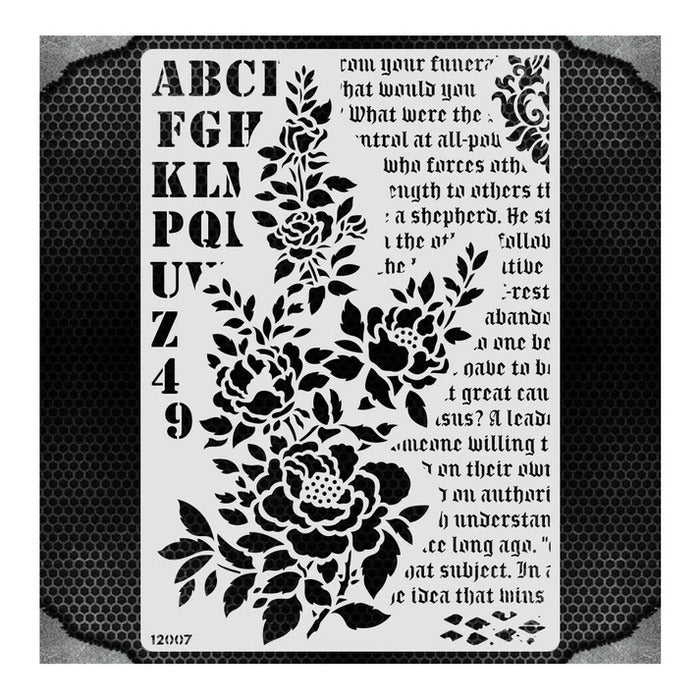 Icraft Multi Surface Plastic Stencil A4 12007