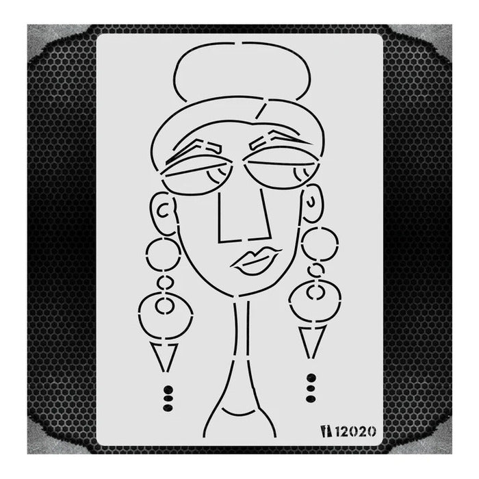 Icraft Multi Surface Plastic Stencil A4 12020