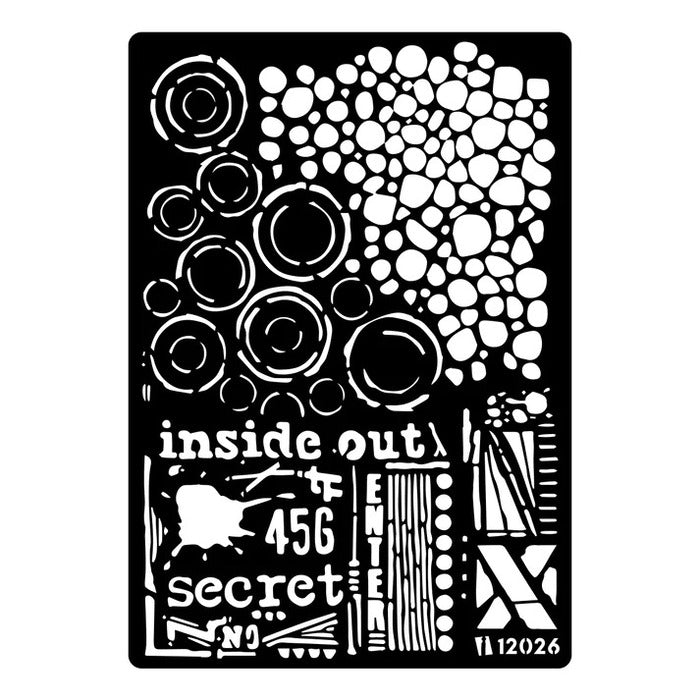 Icraft Multi Surface Plastic Stencil A4 12026