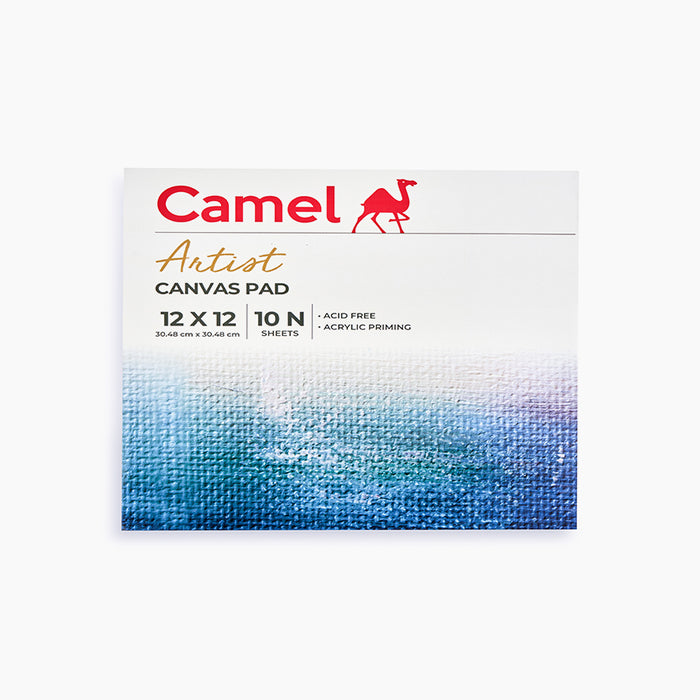 CAMEL CANVAS PADS 12x12 10N SHEETS