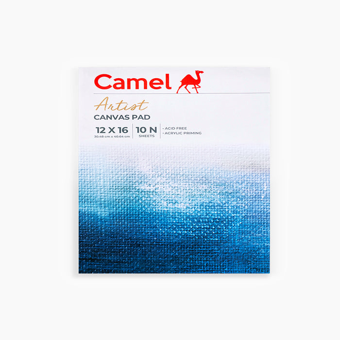 CAMEL CANVAS PADS 12x16 10N SHEETS