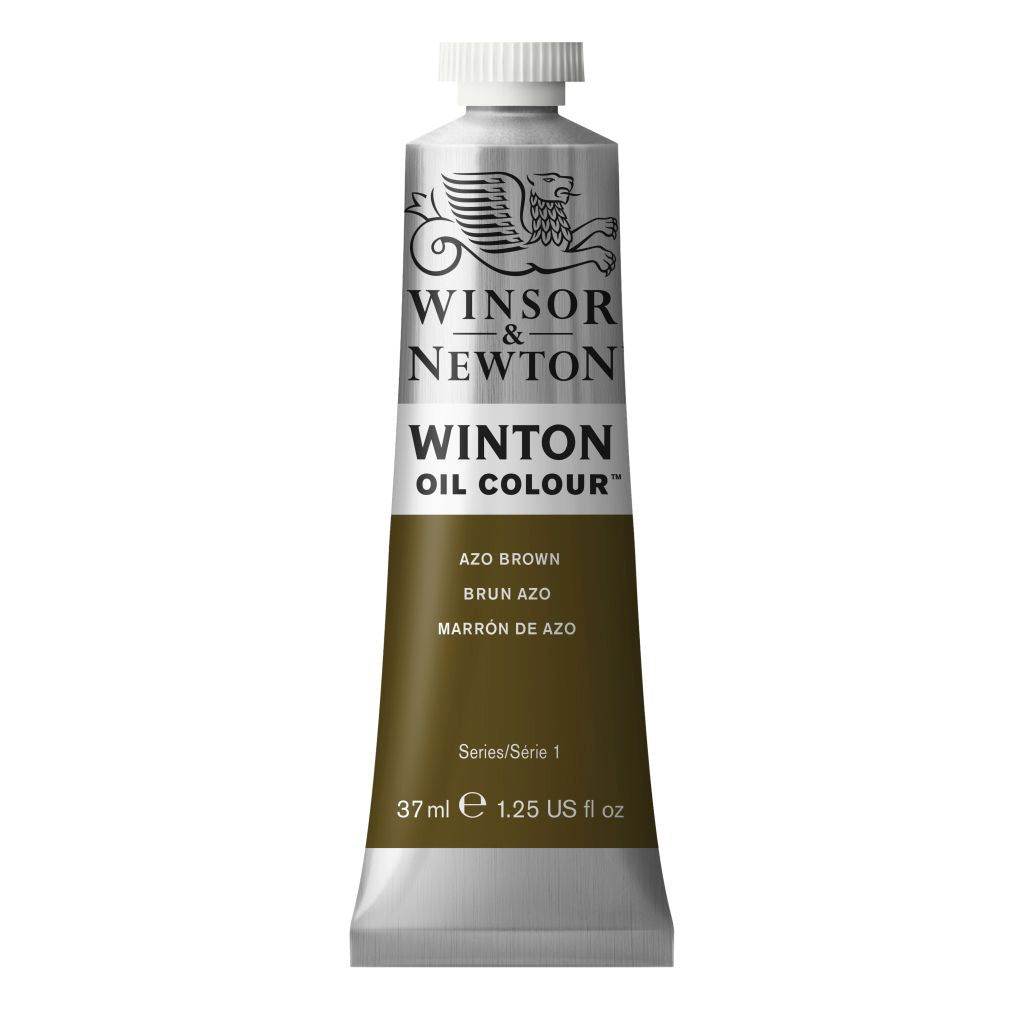 Winsor & Newton Winton Oil Colour 37ml Azo Brown 389