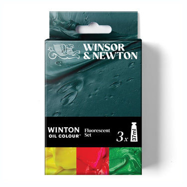 Winsor & Newton Oil Colour Fluorescent Set 3×37ml
