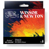 Winsor & Newton Artists Oil Colour Winsor Set 5x37ml