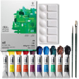 Winsor & Newton Winton Oil Essentials Set 10x12ml (14 Pcs)
