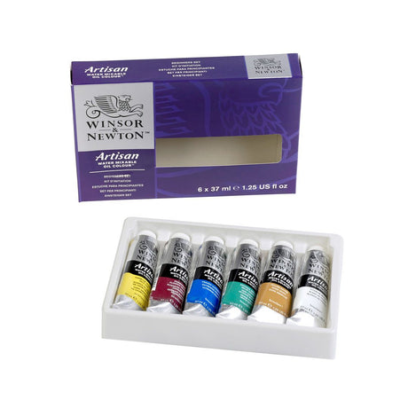 Winsor & Newton Artisan Water Mixable Oil Colour Set 6×37ml