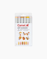 Camel Art Markers Portrait Tints Pack of 6