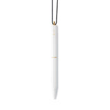 Ystudio | Ball Point Pen | White Portable | Classic Revolve Series | Metal Brass Body YSTUDIO