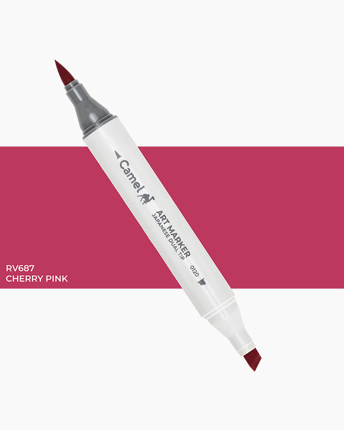 Camel Art Marker Azalea Purple Dual Tip Marker