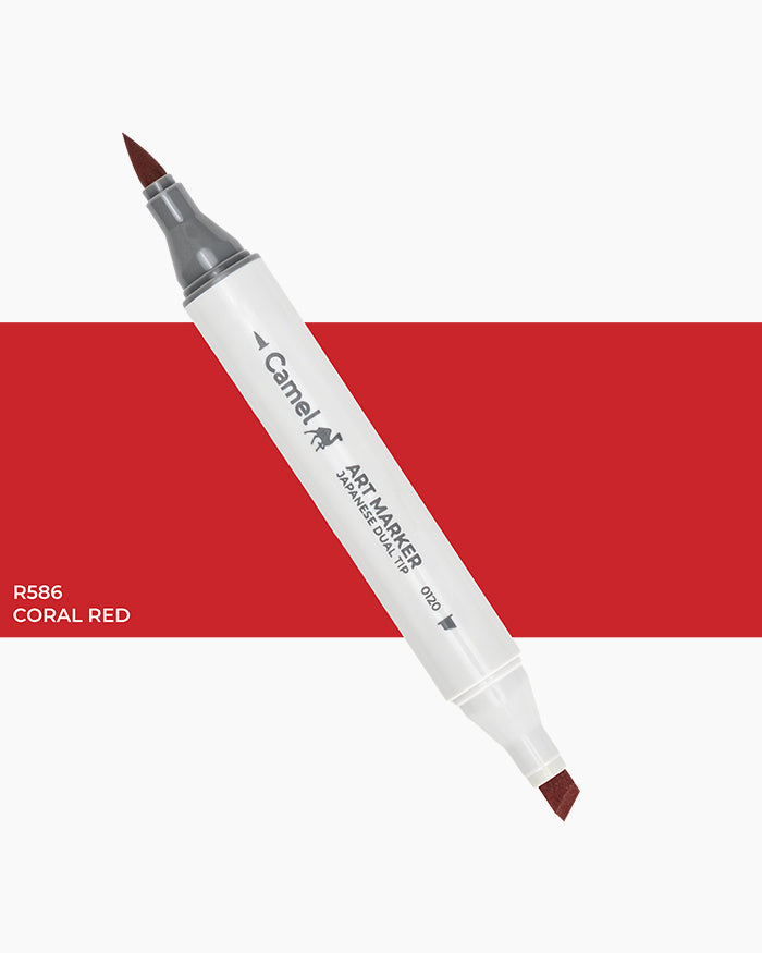 Camel Art Marker Azalea Purple Dual Tip Marker