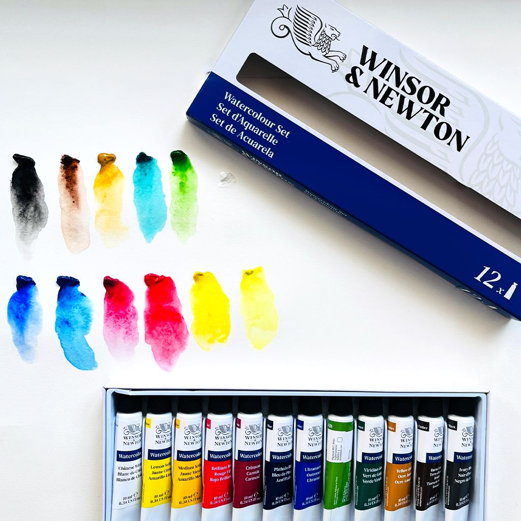 Winsor & Newton Watercolour Introductory Set 12x10ml