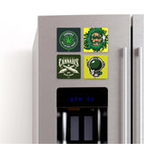 Mooch Magnetic Coaster - ItS Just A Plant Bro - Set Of
