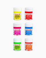 Camel Acrylic Colours Fluorescent Pack of 6 x 10ml