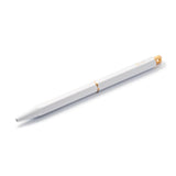 Ystudio | Ball Point Pen | White Portable | Classic Revolve Series | Metal Brass Body YSTUDIO