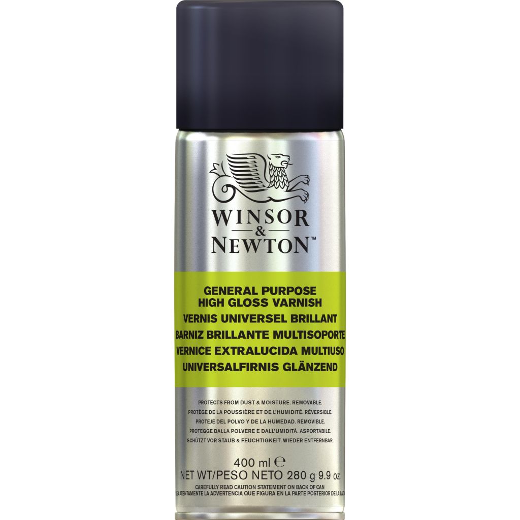 Winsor & Newton High Gloss Varnish Spray 400ml General Purpose