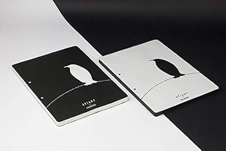 NUMIC Aviary Notepad Black A4
