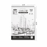 Anupam SketchO Soft Cover A2 140 GSM Wiro 25 Sheets