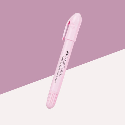 Faber-Castell Textliner Super Gel Crayon Pastel Pink