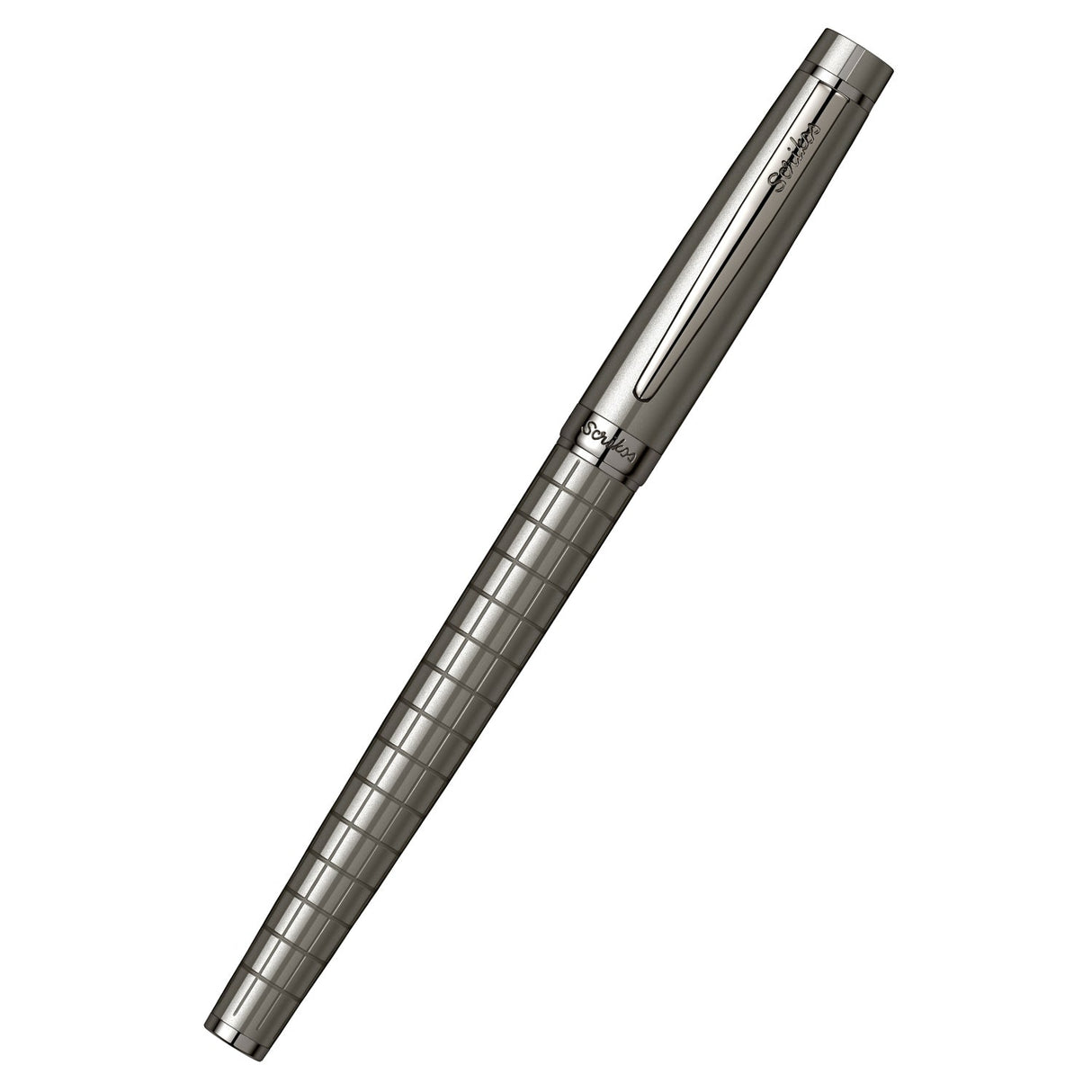 Scrikss | Honour 38 | Carbon Gray | Fountain Pen | Gun Metal Plated Trims Scrikss