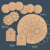 iCraft Traditional Mandala Art Kit - Diwali Painting Set iCraft