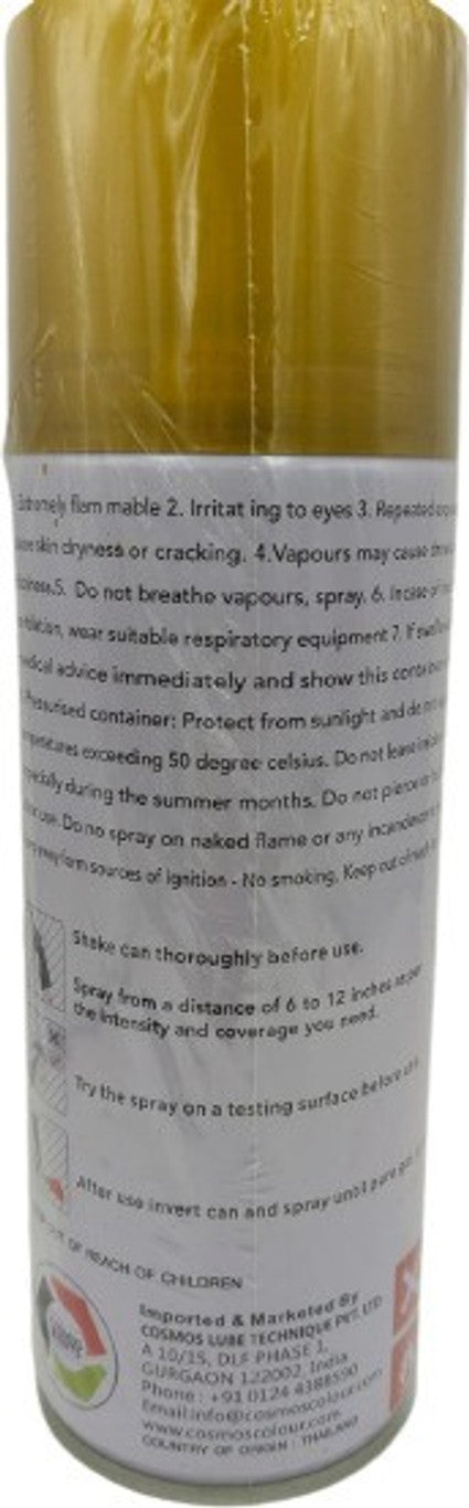 Cosmos Spray Paint 400ml  Fluorescent Yellow
