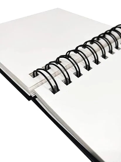 Brustro Artists Wiro Bound Sketchbook A6 160 GSM 116 Pages Acid Free