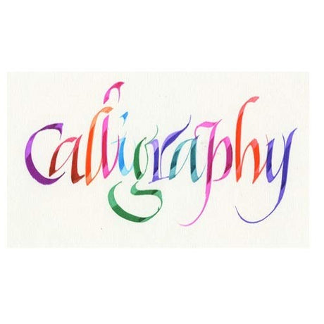 Zig Calligraphy Pen Set of 6 Dual Tip Lettering Pens