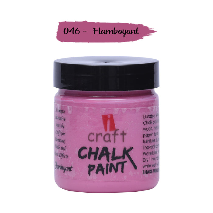 ICRAFT CHALK PAINTS 100 ML FLAMBOYANT