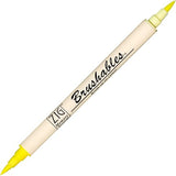 ZIG Brushables Marker Butter Dual Tip Pen