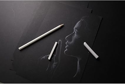 Clairefontaine Carb'On Black Paper Pad A4 120gsm 20 Sheets