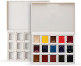 Daniel Smith 15 Color Watercolor Half Pan Set Travel Case