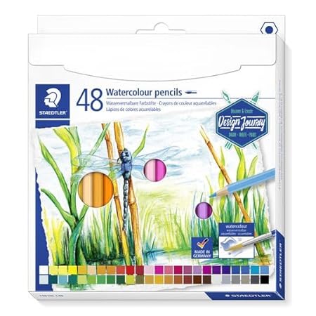 Staedtler Watercolour Pencils Set of 48 Shades