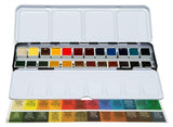 Daniel Smith Color Hand Poured Watercolor Half Pan Set Metal Box