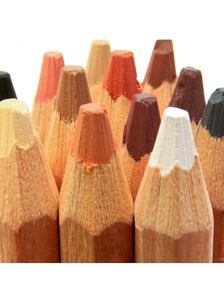 Mont Marte Skin Tints Pastel Pencils 12pc Set