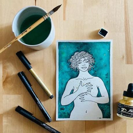 Canson Montval Aquarelle Paper Pad 300 Gsm