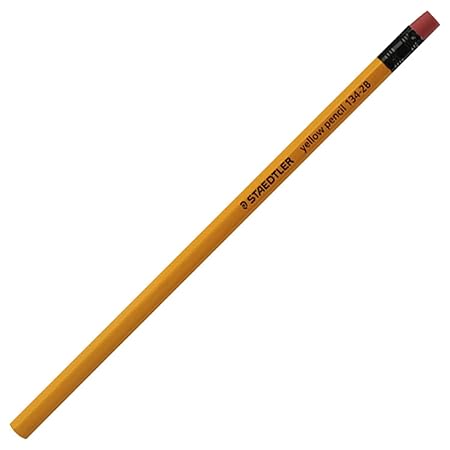 Staedtler 2B Pencil with Eraser Tip Hexagonal Grip