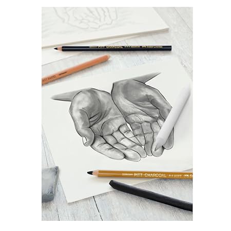 Faber-Castell Charcoal Drawing Set Pack of 6