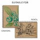 Anupam 100% Recycled Khakhi Kraft Sketchbook A4 160 GSM 80 Pages