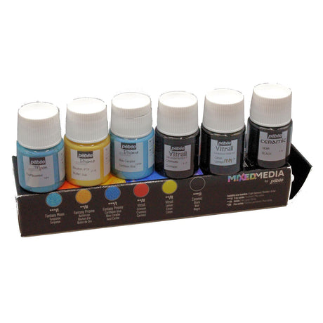 Pebeo Discovery Mixed Media Paint Set 6x20ml