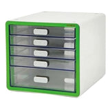 Litem My Room Multi-Cabinet 4 Drawer Green