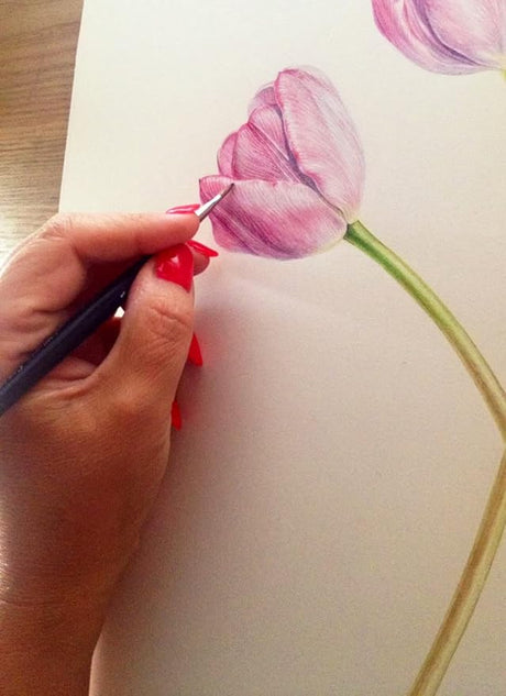 Brustro 100% Cotton Watercolour Paper 300 GSM Rough 15 Sheets