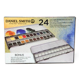 Daniel Smith Color Hand Poured Watercolor Half Pan Set Metal Box