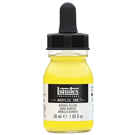 Liquitex Acrylic Ink 30ml Bismuth Yellow Artist Ink Permanent