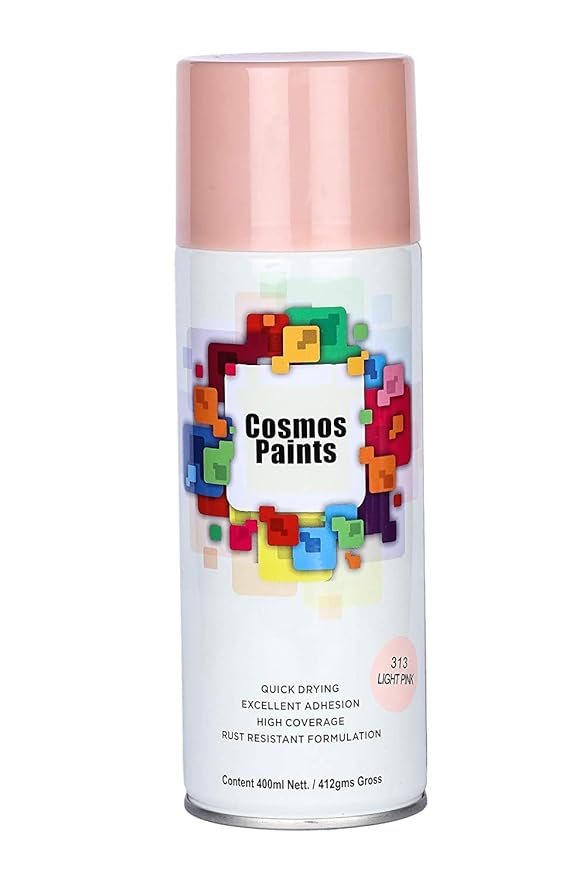 Cosmos Spray Paint 400ml  Fluorescent Yellow
