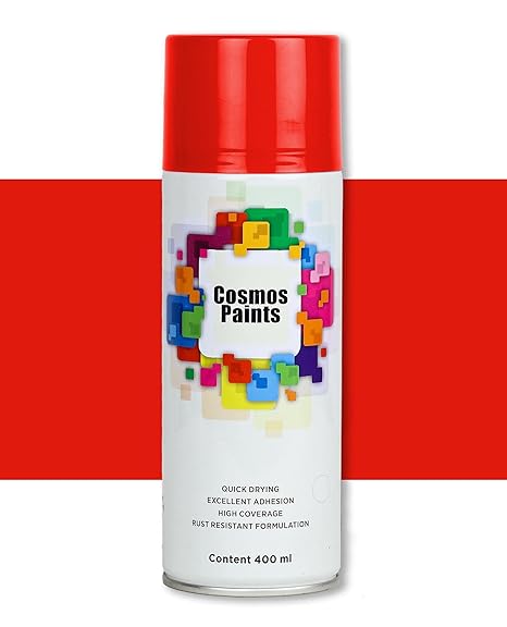 Cosmos Spray Paint 400ml  Fluorescent Yellow