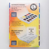 Daniel Smith 15 Color Watercolor Half Pan Set Travel Case