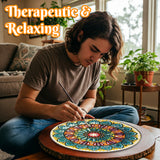 iCraft Traditional Mandala Art Kit - Diwali Painting Set iCraft