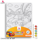 Colour Me Canvas size 5x7 Icraft